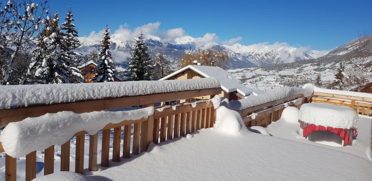 Villa Chalet 19 Personnes Le Petit Mozart à Les Orres Extérieur photo